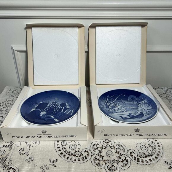 Vintage Bing & Grondahl Jule After Christmas Plates - Picture 2 of 10